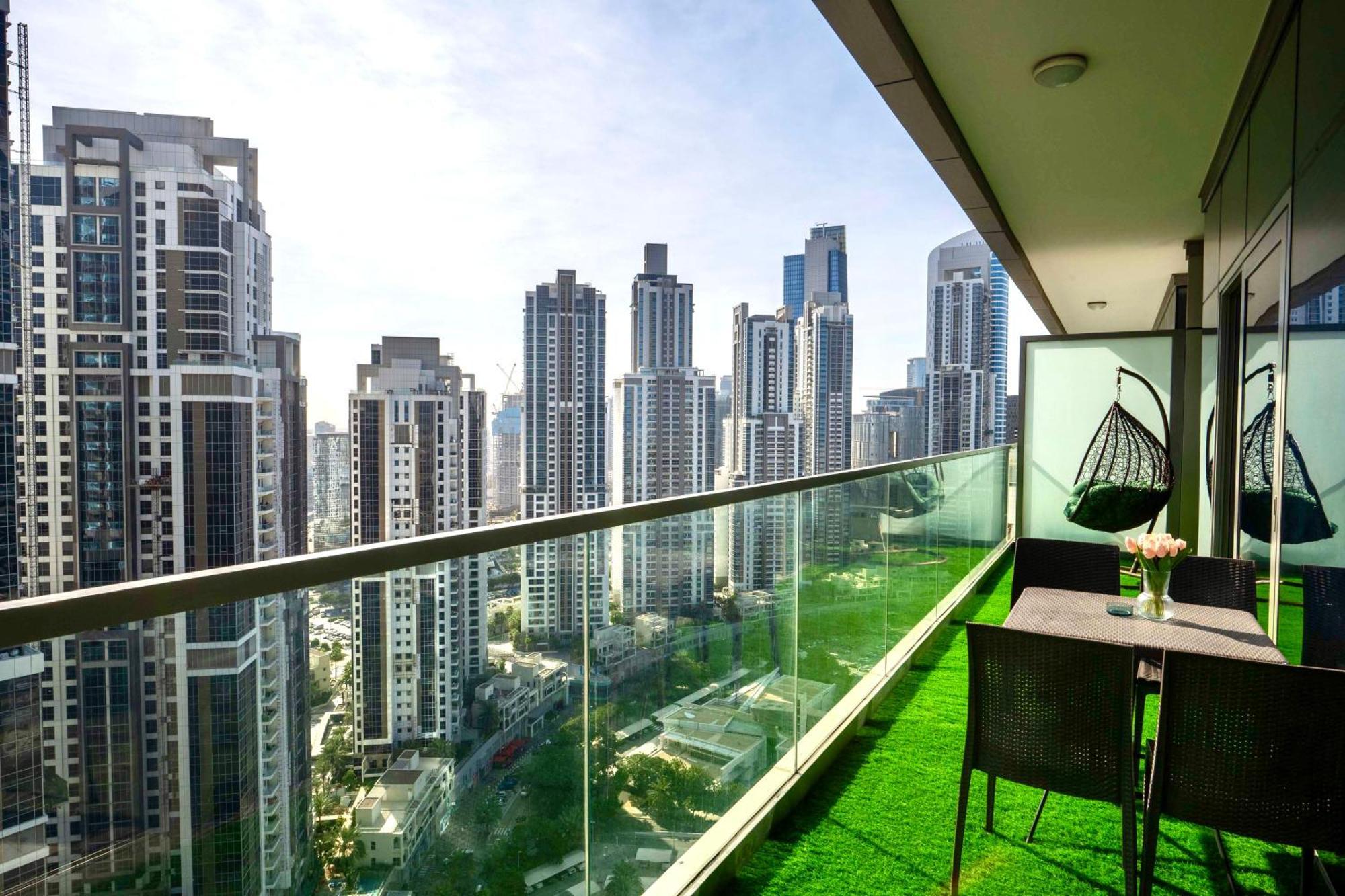 Burj Khalifa Views 2Br With Infinity Pool Downtown Apartman Dubaj Kültér fotó