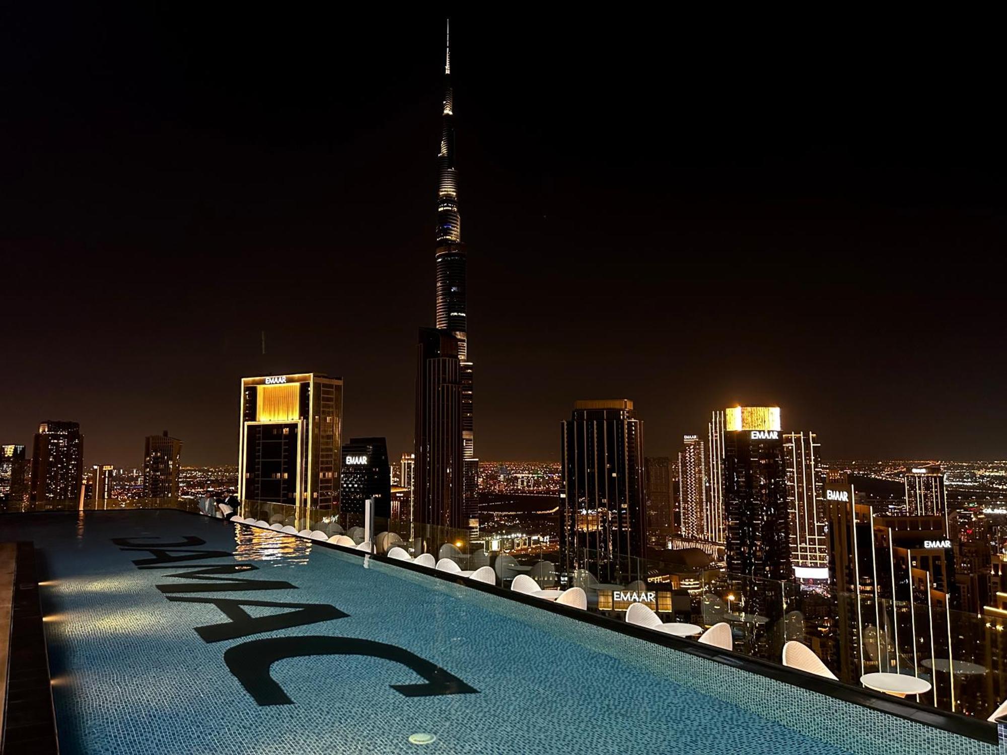 Burj Khalifa Views 2Br With Infinity Pool Downtown Apartman Dubaj Kültér fotó