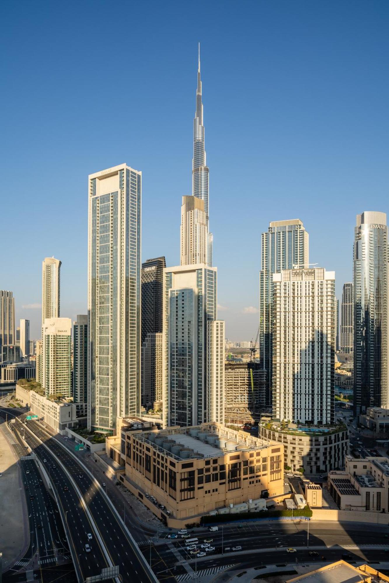 Burj Khalifa Views 2Br With Infinity Pool Downtown Apartman Dubaj Kültér fotó